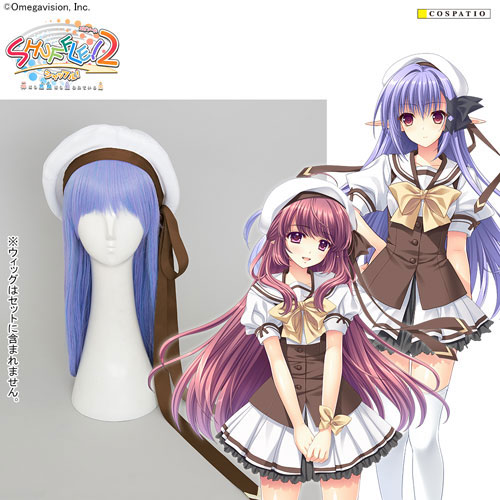 COSPA コスパ SHUFFLE! 国立バーベナ学園制服 Sサイズ 手向け 夏服＋帽子