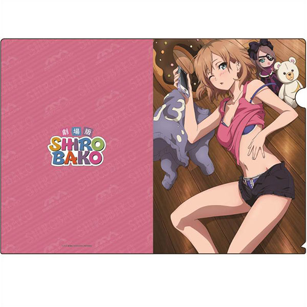 劇場版 SHIROBAKO A4クリアファイル 宮森あおいB(寝起き)