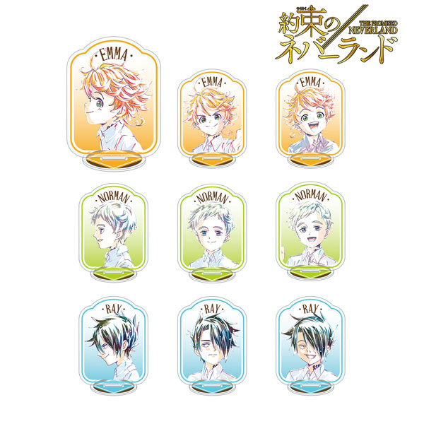 約束のネバーランド トレーディング Ani-Art アクリルスタンド 9個入りBOX[アルマビアンカ]《在庫切れ》
