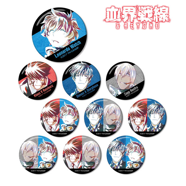 血界戦線 ＆ BEYOND トレーディング Ani-Art 缶バッジ vol.2　10個入りBOX[アルマビアンカ]《在庫切れ》