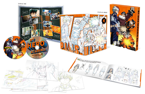 BD 僕のヒーローアカデミア 4th Vol.4 Blu-ray 初回生産限定版[東宝]《在庫切れ》