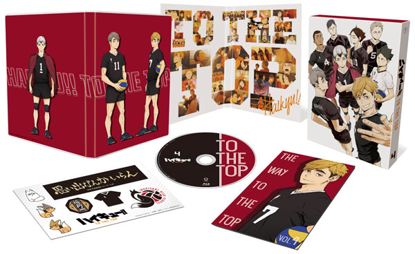 BD ハイキュー！！ TO THE TOP Vol.4 Blu-ray 初回生産限定版[東宝]《在庫切れ》