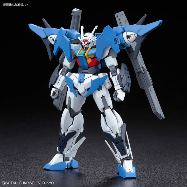 GUNDAMOOSKYHGBD ガンダムダブルオースカイ　塗装済　完成品