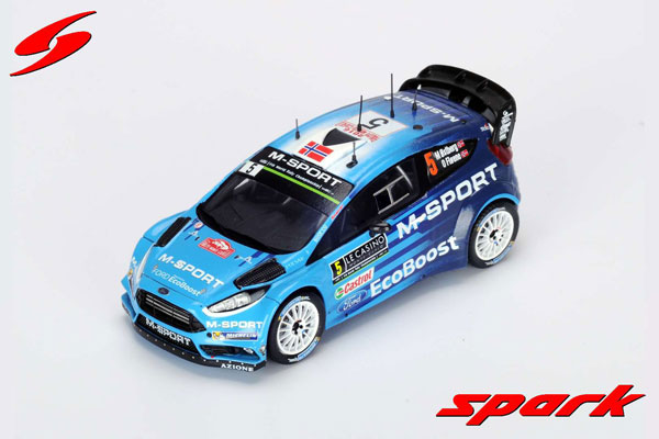 新品 1/43 スパーク SPARK フォード フィエスタ RS WRC No.5 2016 4位