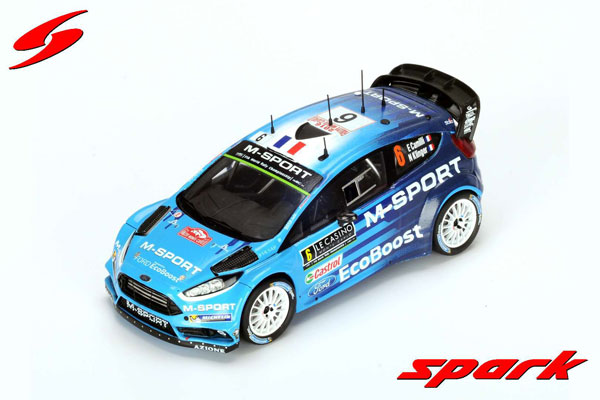 1/43 Ford Fiesta RS WRC No.6 DNF Monte Carlo 2016 M-Sport World Rally Team  /E. Camilli - N. Klinger[スパーク]《在庫切れ》