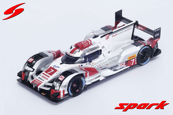 ミニカー Audi R18 e-tron quattro WEC Fuji 2015 1/43 Audi R18 e-tron quattro No.7 3rd 6 Hours of Fuji 2015 M