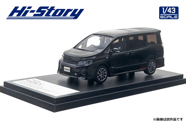 最新人気 Toyota 1/43 VOXY ブラック[ハイストーリー (2019) SPORTS GR ZS ミニカー