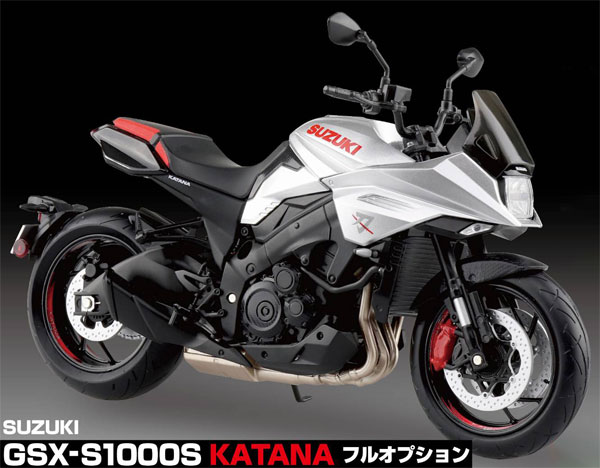 1/12 完成品バイク SUZUKI GSX-S1000S KATANA フルオプション