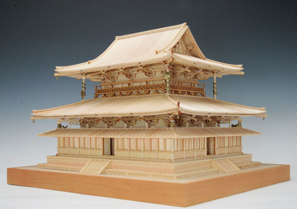 ウッディジョー　金閣寺　金堂　1/75 未使用 1/75 鹿苑寺 金閣（ゴールド仕様） – ウッディジョー