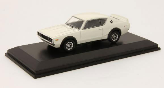 スカイライン　GT-R KPGC10 ホワイト イノモデル 1/64 日産 スカイライン 2000 GT-R (KPGC10) ホワイト