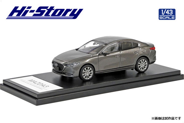 1/43 MAZDA3 SEDAN (2019) チタニウムフラッシュマイカ[ハイストーリー