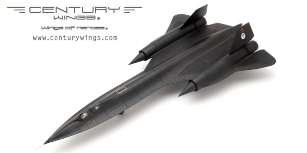 1/72 SR-71A ブラックバード アメリカ空軍 第9戦略偵察航空団 61-7972