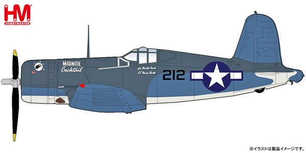 1/48 F4U-2 コルセア “ミッドナイト・カクテル”[ホビーマスター]《在庫