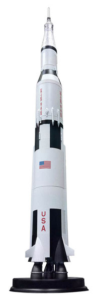 人類月に立つ 1/72 アポロ計画 サターンV型ロケット[スペースドラゴン