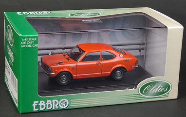 1/43 トヨタ カローラ レビン TE27 オレンジ[EBBRO]《在庫切れ》