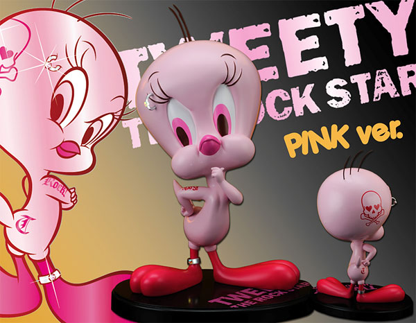 トゥイーティ スカルロック【ピンクver.】 完成品フィギュア[ビーグル