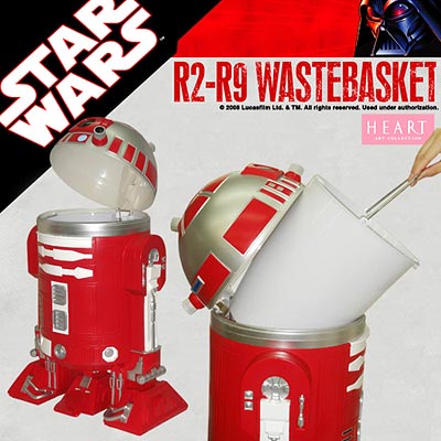 スター・ウォーズ R2-R9 ゴミ箱 単品[ハートアートコレクション]《在庫