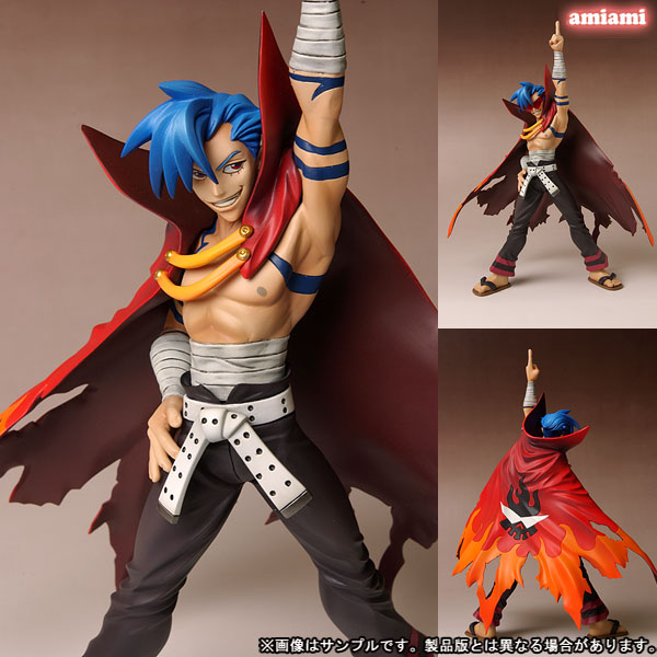 中古】(本体A-/箱B)天元突破グレンラガン カミナ 1/8 完成品フィギュア