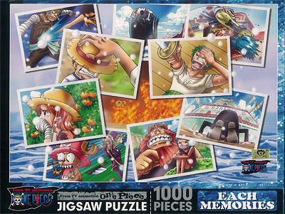 ワンピース　パズル　『それぞれの思い出』　1000ピース ジグソー ワンピース それぞれの思い出 1000ピース(1000-92