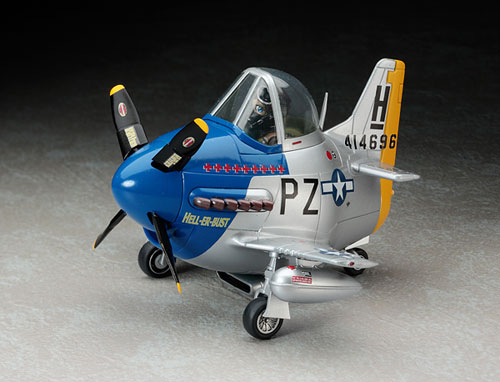 たまごひこーき P-51 ムスタング プラモデル（再販）[ハセガワ]《在庫切れ》