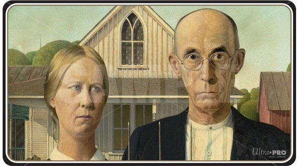 名画シリーズ3 スタンダードサイズプレイマット「アメリカン・ゴシック