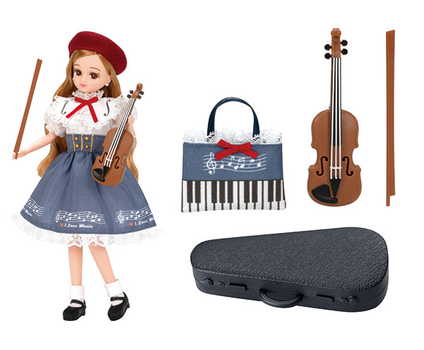 リカちゃん LW-19 バイオリンレッスン (ドール用)[タカラトミー]《在庫