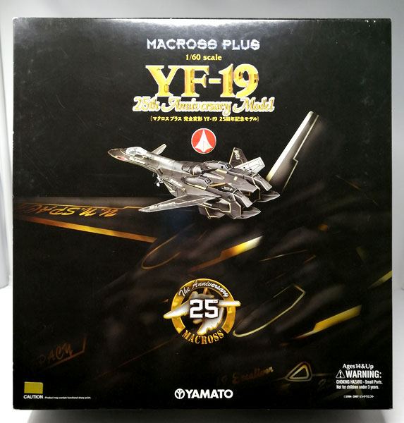 やまとマクロスシリーズ マクロスプラス 1/60 完全変形 YF-19 25周年
