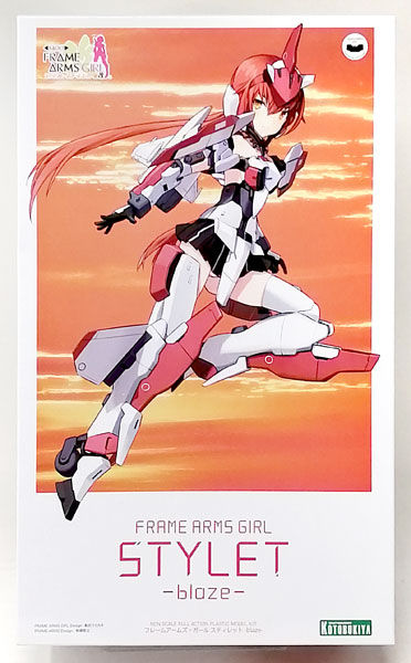 フレームアームズ・ガール スティレット-blaze- プラモデル(CD ラジオ