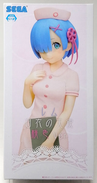 【中古】(本体B/箱B)Re：ゼロから始める異世界生活 プレミアムフィギュア“レム”白衣の天使(桃色)Ver.(プライズ)[セガ]《発売済・在庫品》