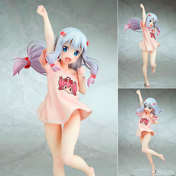 和泉紗霧(いずみさぎり) エンディングmode イベント限定メルルTシャツVer. エロマンガ先生 1/7 完成品 フィギュア 一部イベント&あみあみ限定 キューズQ