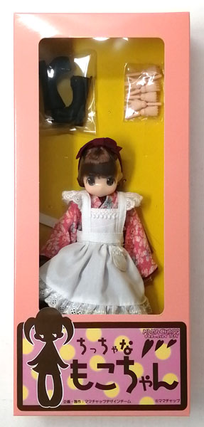 ちっちゃなもこちゃん 和装メイド 桃桜(茶髪) 完成品ドール