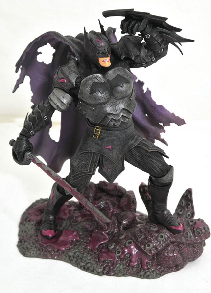 DCコミックス PVCスタチュー DCギャラリー バットマン(テンス・メタル・アーマー版)『ダークナイツ：メタル』[ダイアモンドセレクト]《在庫切れ》