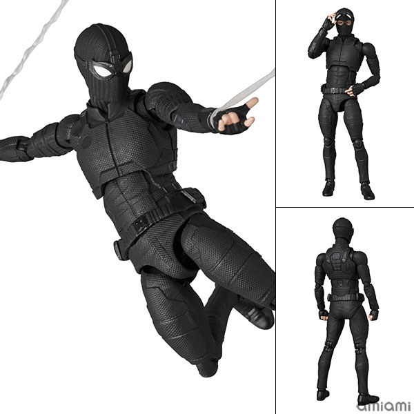 【中古】マフェックス No.125 MAFEX SPIDER-MAN Stealth Suit 『SPIDER-MAN Far from Home』[メディコム・トイ]