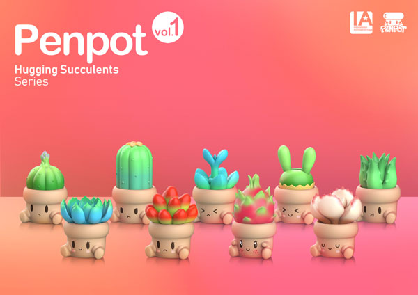 IATOYS PENPOT 多肉植物シリーズ 8個入りBOX[IATOYS]《在庫切れ》