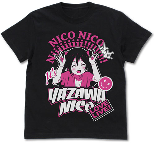 ラブライブ！ 矢澤にこ エモーショナルTシャツ/BLACK-XL[コスパ]