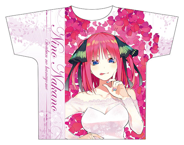 五等分の花嫁 フルグラフィックTシャツ 中野二乃 花嫁ver.[コンテンツシード]《在庫切れ》