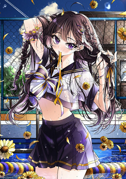 GAKAKUコレクション「セーラー服のまんなか」複製原画34 小山内[GAKAKU]【送料無料】《在庫切れ》