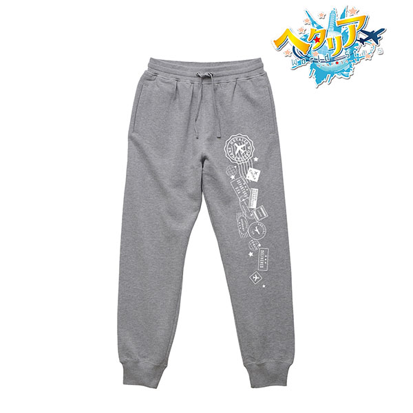 ヘタリア World★Stars トラベルモチーフ スウェットパンツ ユニセックス XL[アルマビアンカ]《在庫切れ》