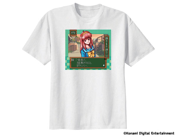 ときめきメモリアル 藤崎詩織 Tシャツ XL[インドア]《在庫切れ》