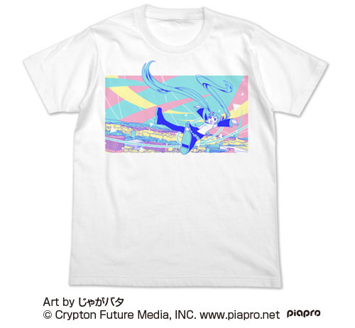 初音ミク フルカラーTシャツ じゃがバタVer./WHITE-XL[コスパ]《在庫切れ》