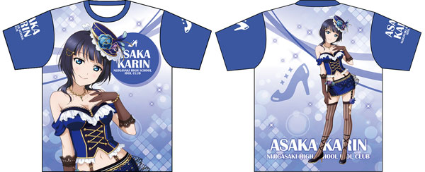 ラブライブ！虹ヶ咲学園スクールアイドル同好会 フルグラフィックTシャツ 朝香果林[ムービック]《在庫切れ》