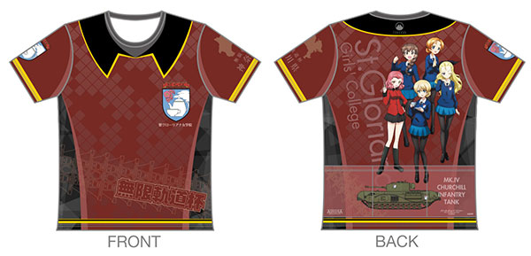 ガールズ＆パンツァー 最終章 ツーリングTシャツ 聖グロリアーナ女学院Ver. (XL)[AURORA]《在庫切れ》