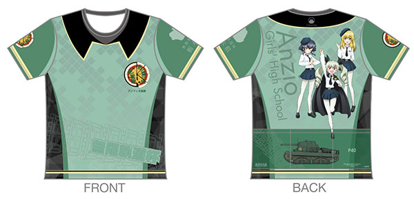 ガールズ＆パンツァー 最終章 ツーリングTシャツ アンツィオ高校Ver. (M)[AURORA]《在庫切れ》