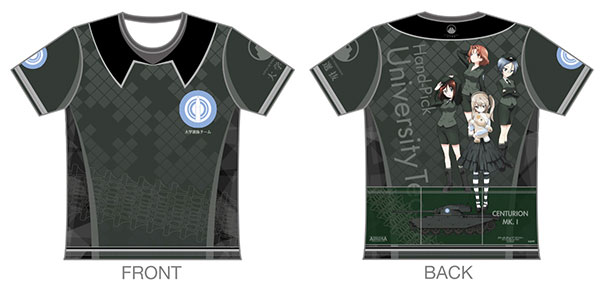 ガールズ＆パンツァー 最終章 ツーリングTシャツ 大学選抜チームVer. (XL)[AURORA]《在庫切れ》