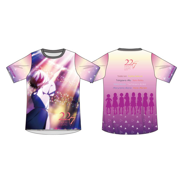 22/7 ナナブンノニジュウニ フルグラTシャツ A[ジェットシステム