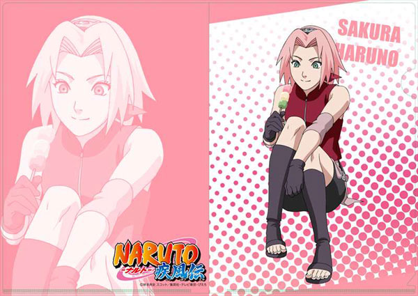 【非売品】 NARUTO ローソン限定 春野サクラ クリアファイル NARUTO-ナルト- 疾風伝 A4シングルクリアファイル＿春野サクラ