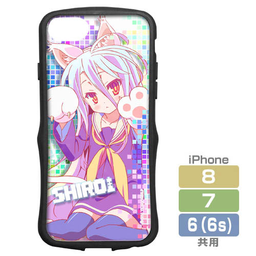 ノーゲーム・ノーライフ 「白」 TPUバンパー iPhoneケース [6・7・8