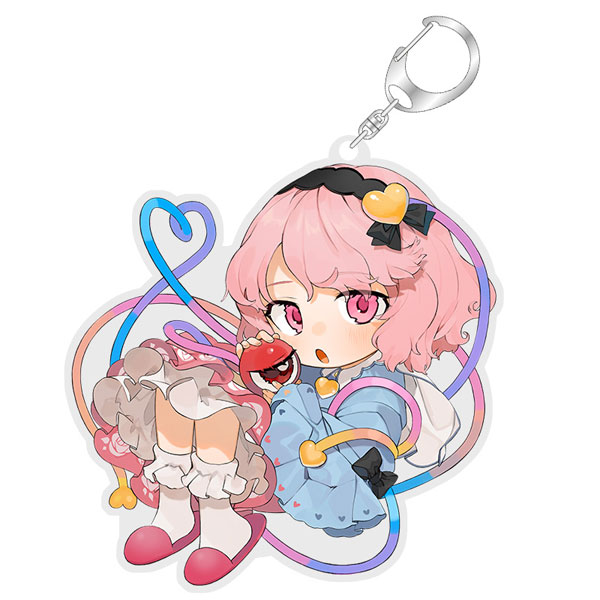 東方　こいし　さとり　アクリルキーホルダー　アクリルスタンド　まとめ売り Amazon.co.jp: 東方プロジェクト アクリルキーホルダー(さとり