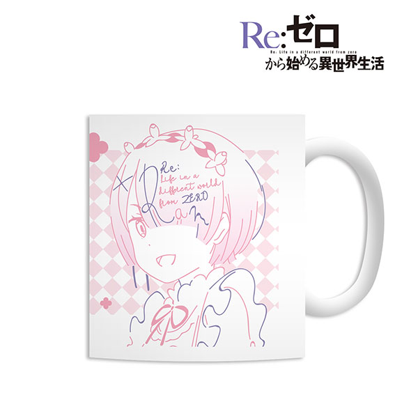 Re：ゼロから始める異世界生活 ラム lette-graph マグカップ[アルマビアンカ]《在庫切れ》
