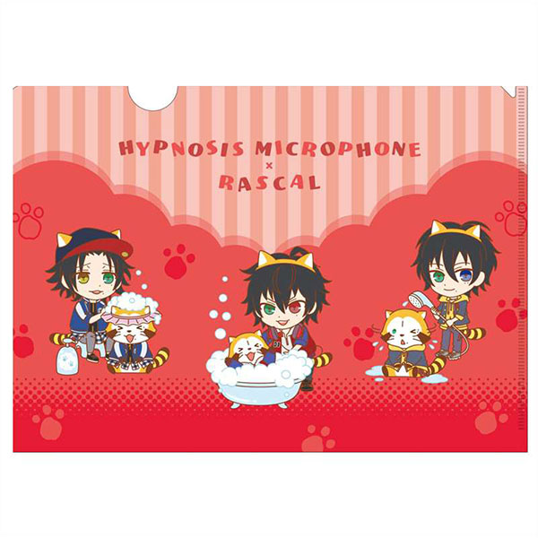 ヒプノシスマイク×ラスカル クリアファイルvol.2 Buster Bros！！！ ver.[キャラバン]《在庫切れ》